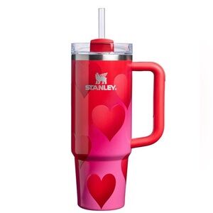 Stanley 30oz H20 Flowstate Quencher Tumbler Rouge Heart Gradient NWT